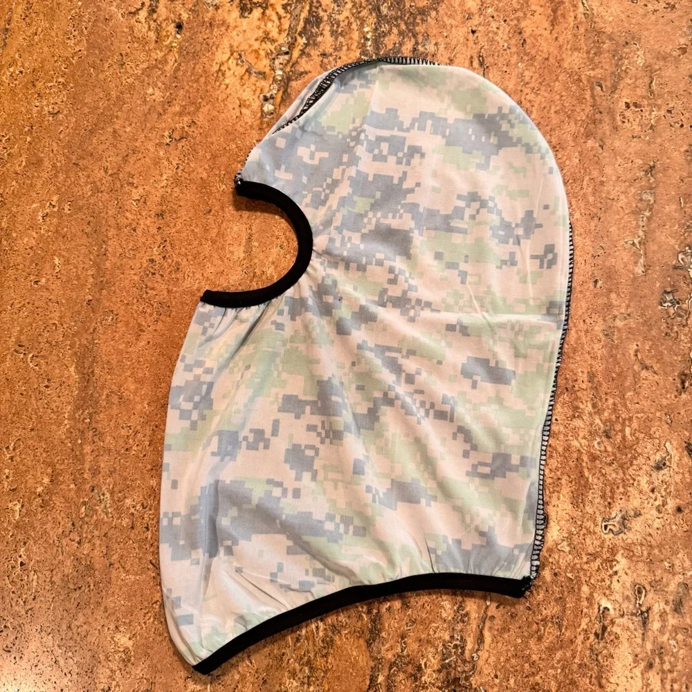 Camouflage Camo Set of 2 Face Cover Neck Ski Hunting Lightweight Army Tactical